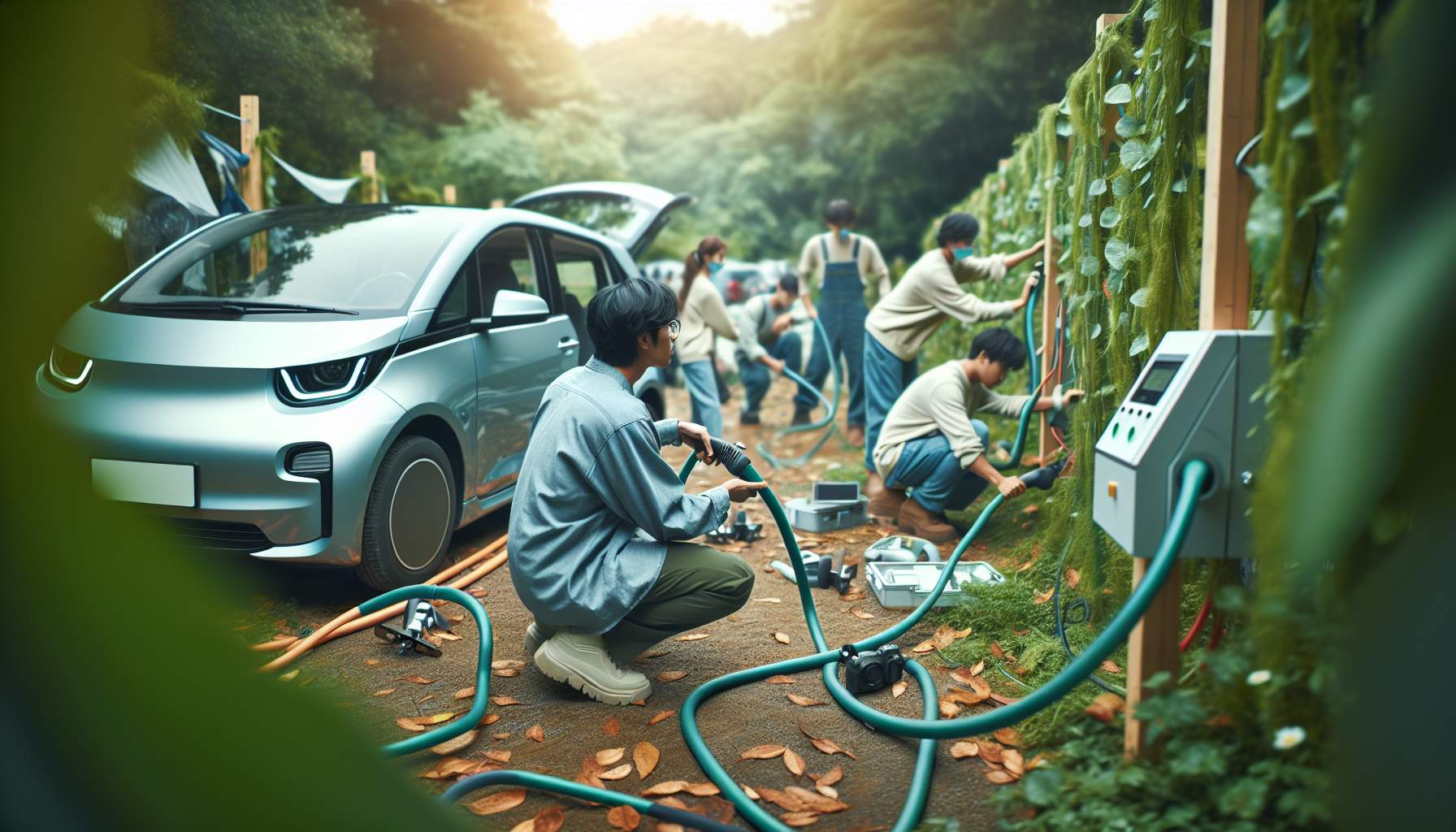 Réinventer la recharge écologique : des initiatives durables pour l'avenir